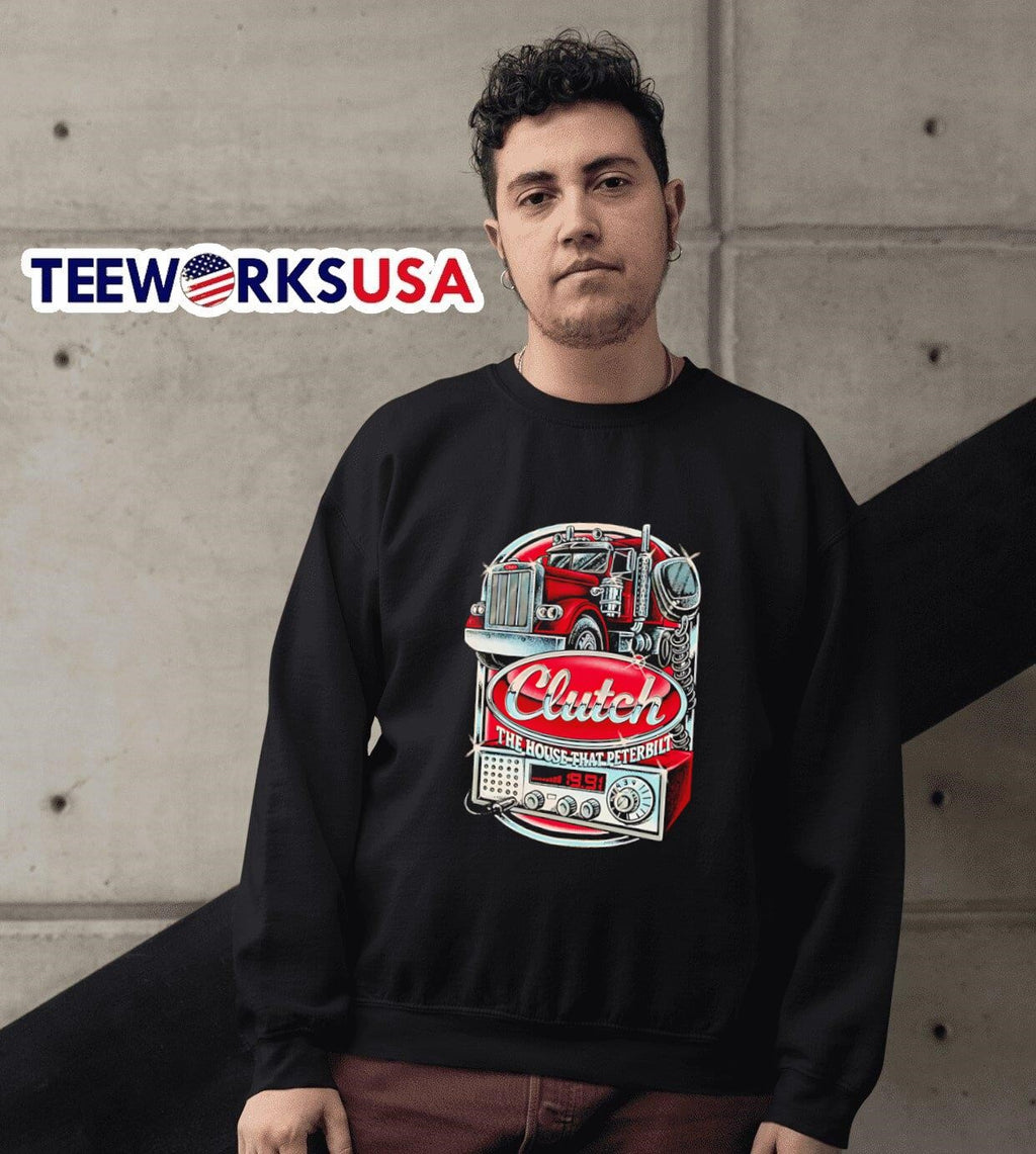 Clutch The House That Peterbilt - Adult & Kids T-Shirts, Sweatshirts & Hoodies apparel design preview 6