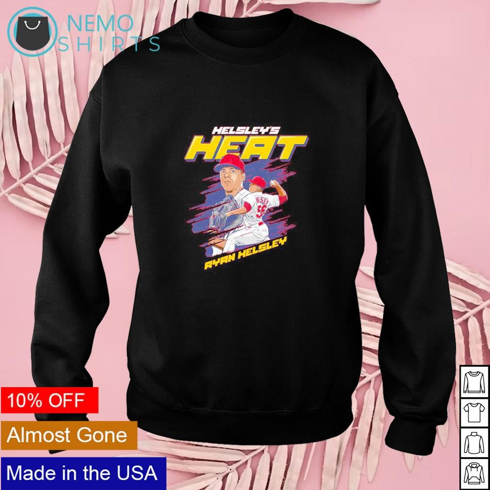 Ryan Helsley Heat St. Louis Cardinals baseball - Adult & Kids T-Shirts, Sweatshirts & Hoodies apparel design preview 3