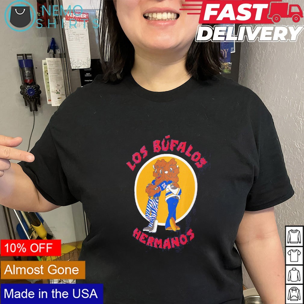 Los bufalos hermanos Buffalo Bills mascot - Adult & Kids T-Shirts, Sweatshirts & Hoodies apparel design preview 2