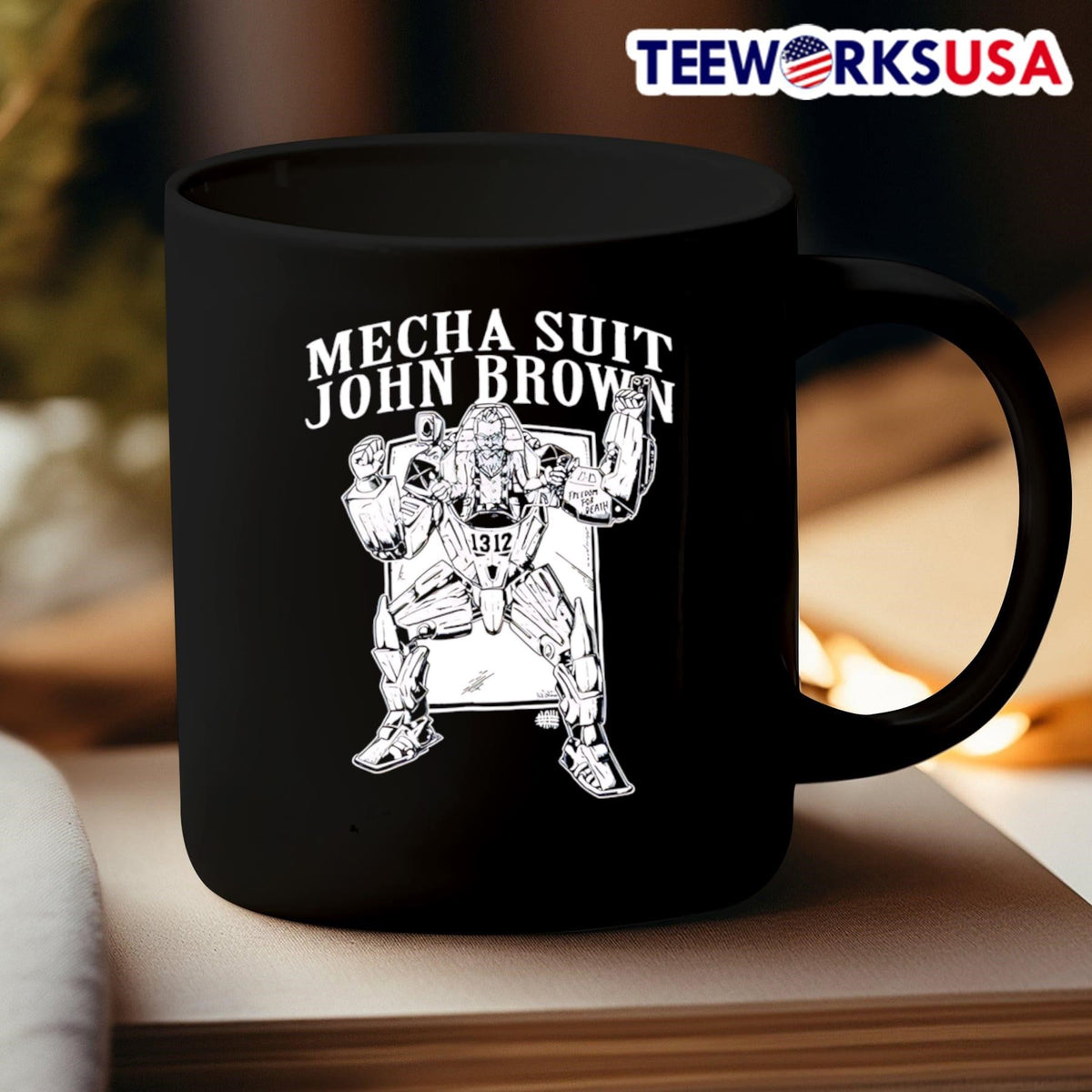 Mecha Suit John Brown - Adult & Kids T-Shirts, Sweatshirts & Hoodies apparel design preview 3