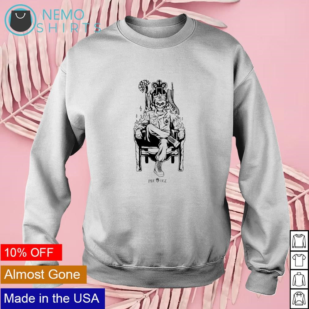 Richandlonely prestige King skeleton - Adult & Kids T-Shirts, Sweatshirts & Hoodies apparel design preview 3
