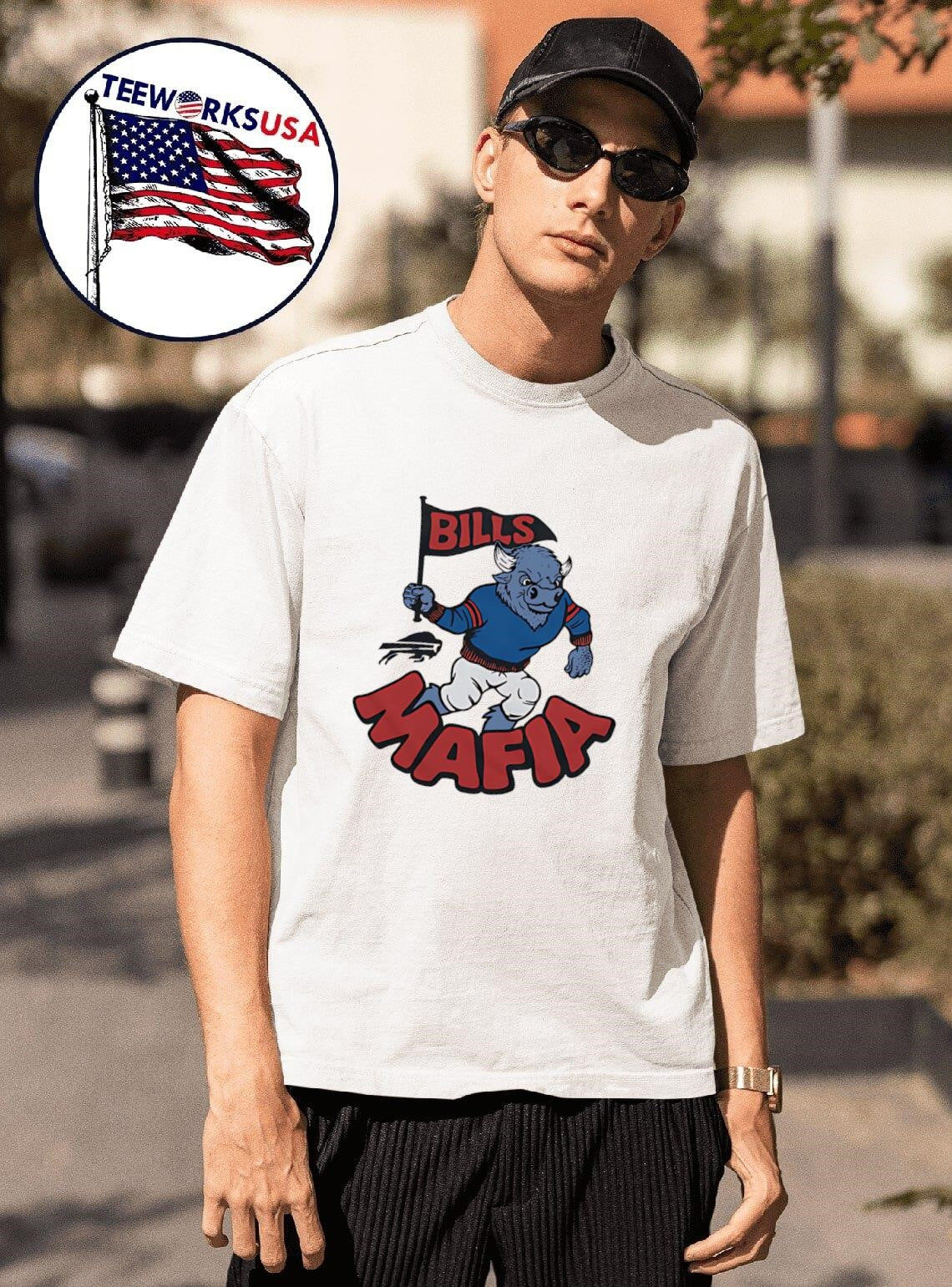 Buffalo Bills Mafia Mascot - Adult & Kids T-Shirts, Sweatshirts & Hoodies apparel design preview 1