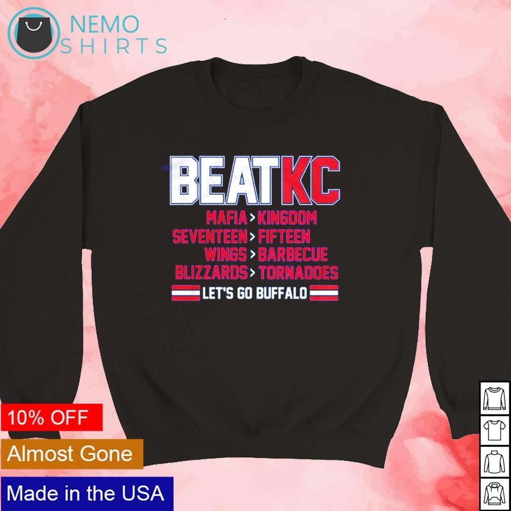 BeatKC let's go Buffalo Bills - Adult & Kids T-Shirts, Sweatshirts & Hoodies apparel design preview 5
