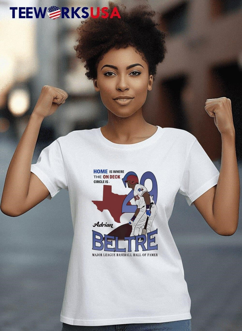 Texas Rangers Adrian Beltre 29 home is where the on - Adult & Kids T-Shirts, Sweatshirts & Hoodies apparel design preview 4