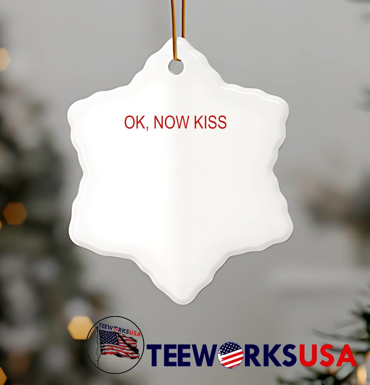 Ok, Now Kiss Funny Slogan - Adult & Kids T-Shirts, Sweatshirts & Hoodies apparel design preview 5