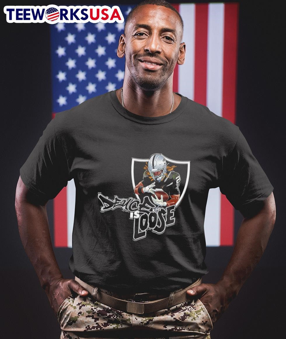 Deuce is Loose Las Vegas Raiders - Adult & Kids T-Shirts, Sweatshirts & Hoodies apparel design preview 1