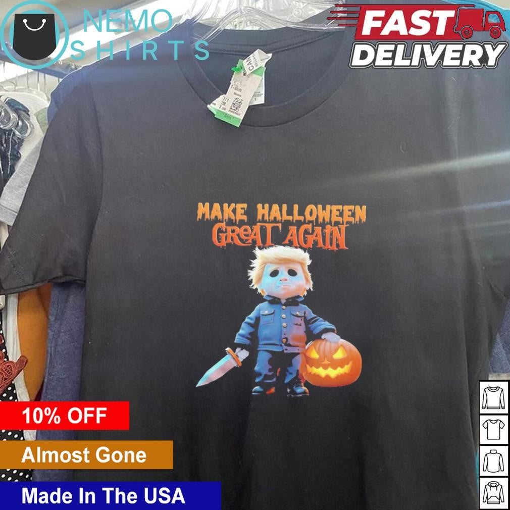 Make halloween great again Trump Maga - Adult & Kids T-Shirts, Sweatshirts & Hoodies apparel design preview 5