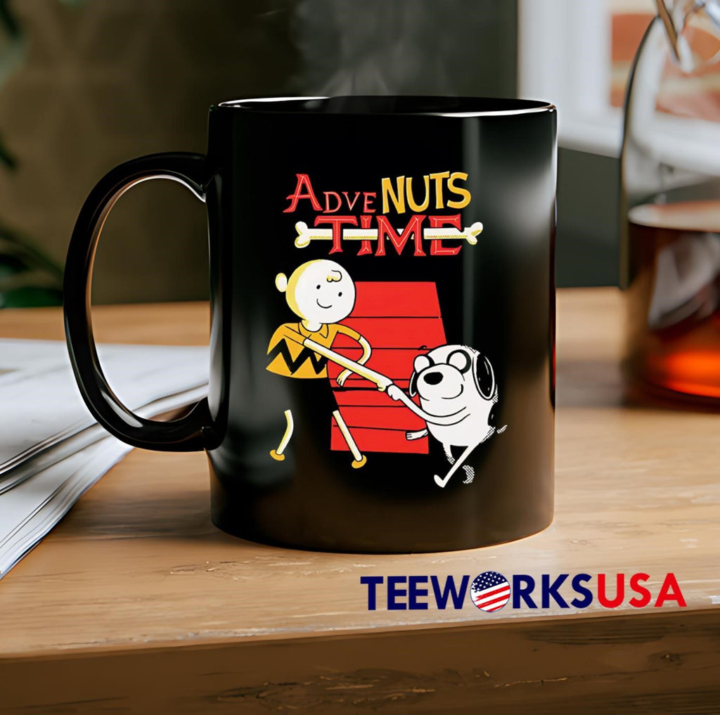 Adve-Nuts Time - Adult & Kids T-Shirts, Sweatshirts & Hoodies apparel design preview 2
