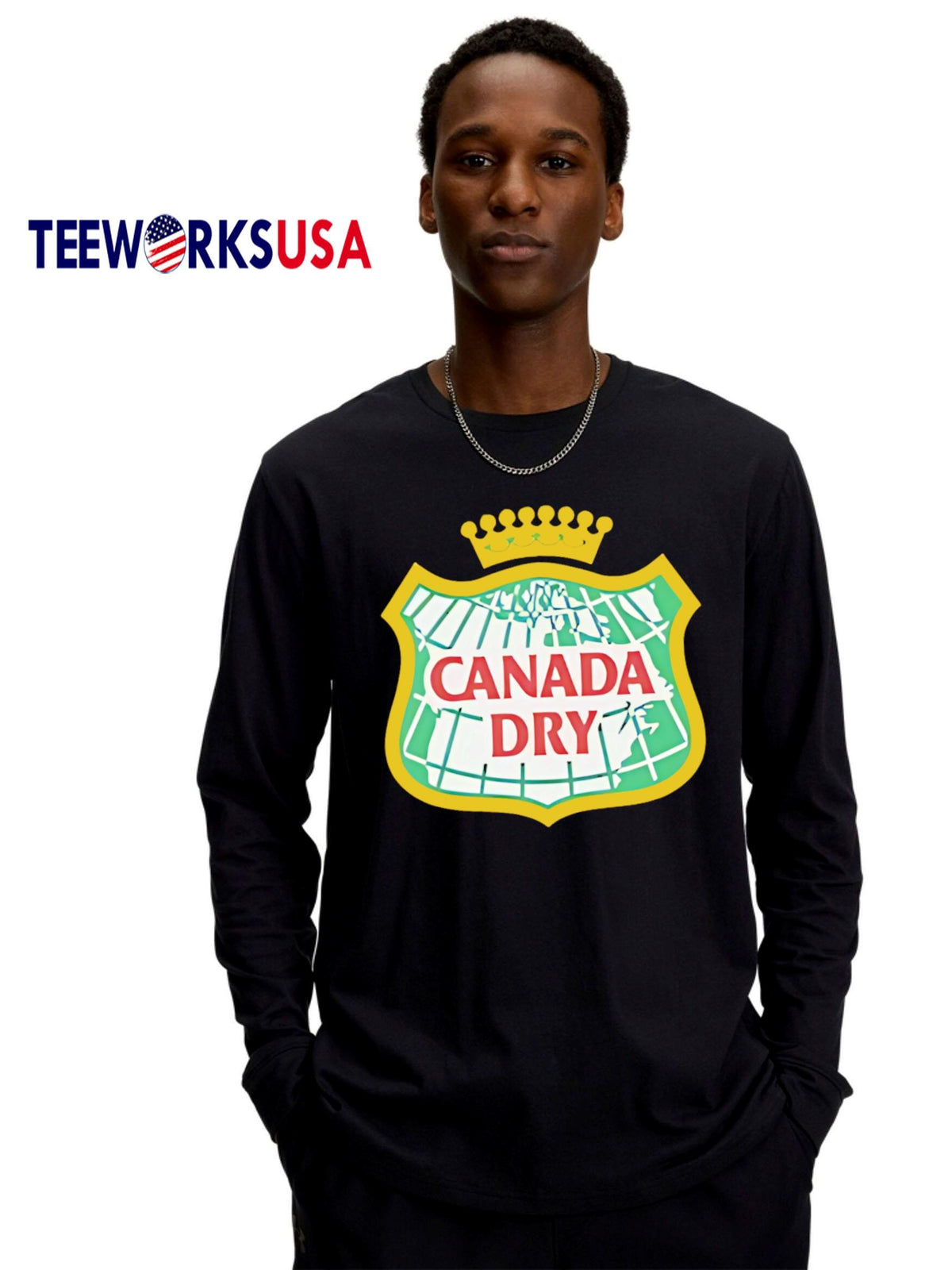 Canada Dry Ginger Ale - Adult & Kids T-Shirts, Sweatshirts & Hoodies apparel design preview 4