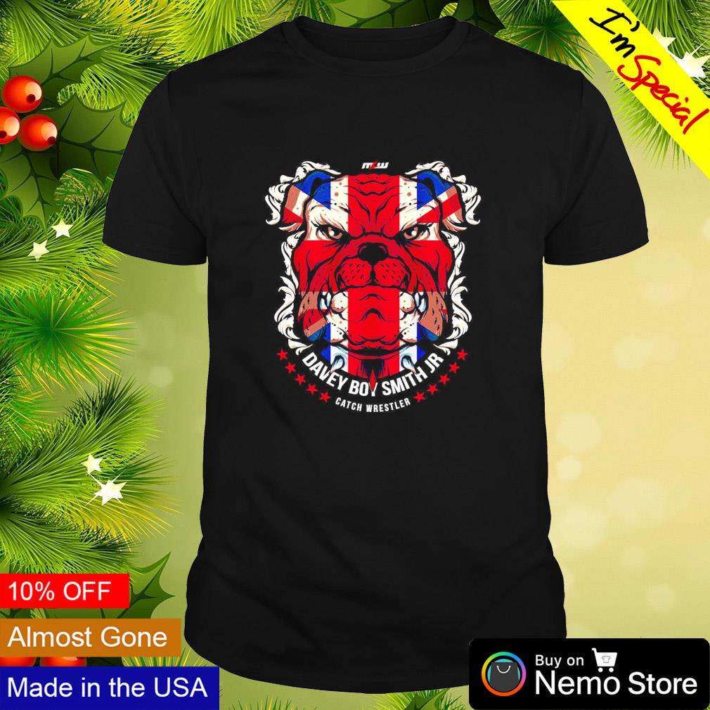 Davey Boy Smith Jr. MLW Union Jack Dog catch wrestler - Adult & Kids T-Shirts, Sweatshirts & Hoodies apparel design preview 1