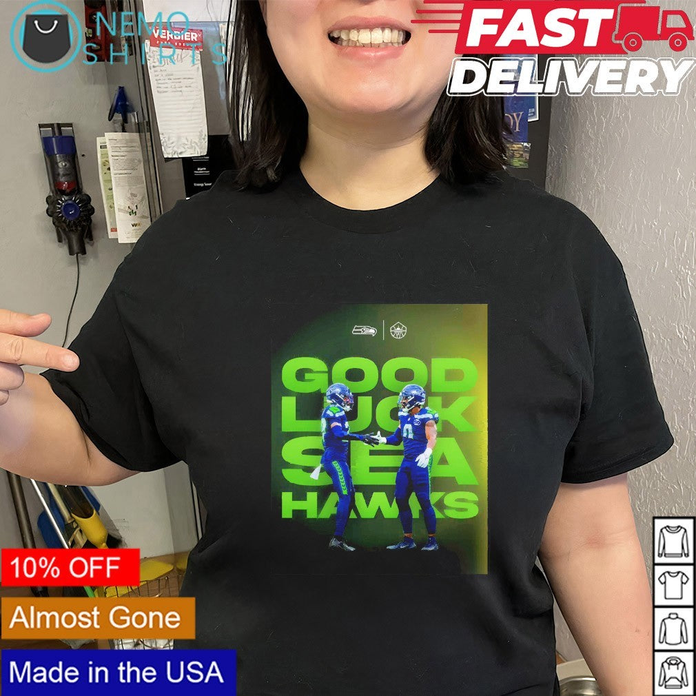 Good luck Seattle Seahawks Levi's Stadium player - Adult & Kids T-Shirts, Sweatshirts & Hoodies apparel design preview 2
