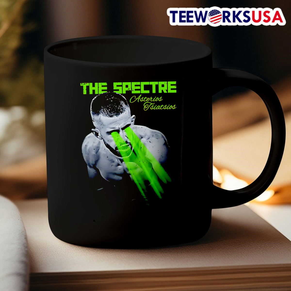 The Spectre Asterios Tsiatsios - Adult & Kids T-Shirts, Sweatshirts & Hoodies apparel design preview 3