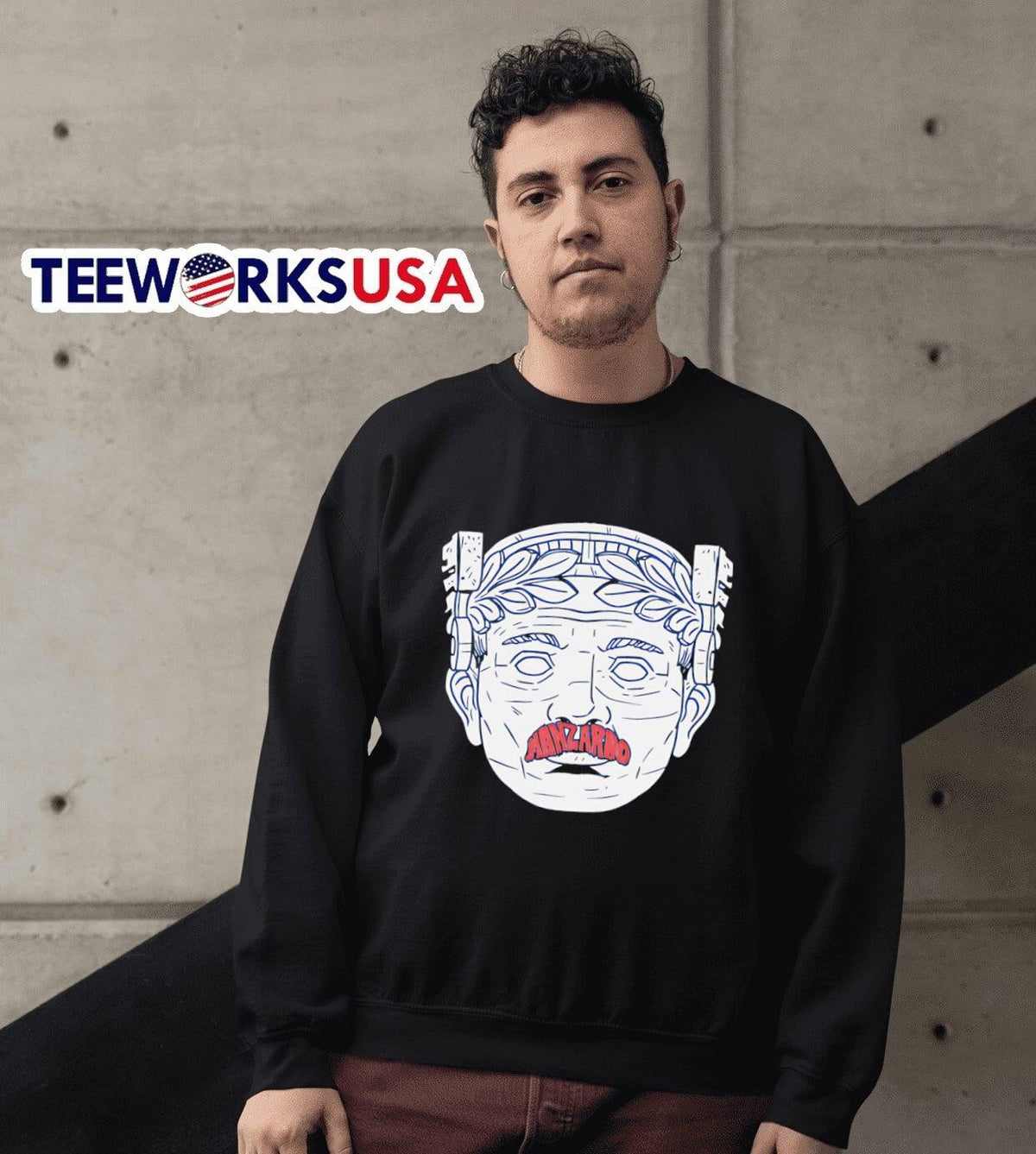 Manzardo The Guardo - Adult & Kids T-Shirts, Sweatshirts & Hoodies apparel design preview 3