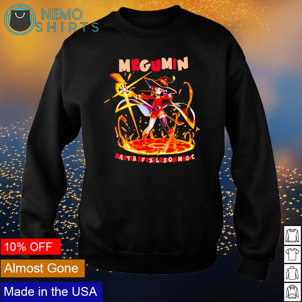 Megumin master of explosion magic - Adult & Kids T-Shirts, Sweatshirts & Hoodies product image 4