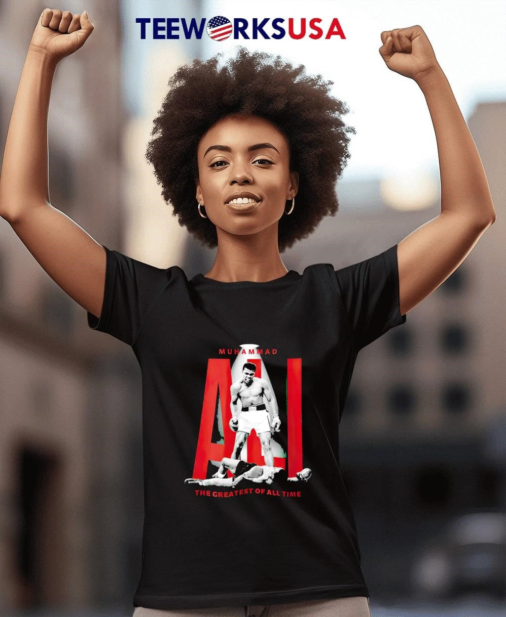 Muhammad alI greatest Boxer of all time - Adult & Kids T-Shirts, Sweatshirts & Hoodies apparel design preview 4