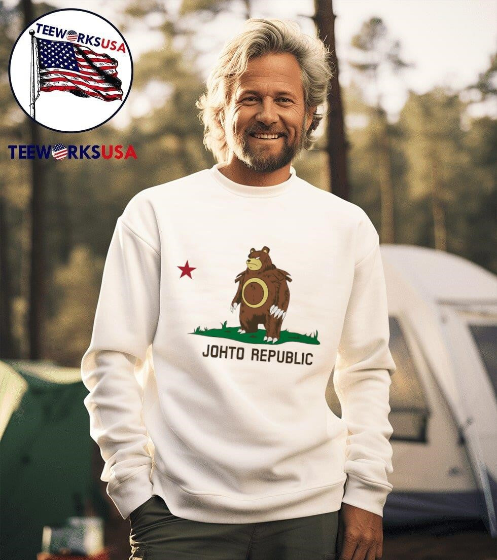 Bear for Dave Johto Republic - Adult & Kids T-Shirts, Sweatshirts & Hoodies apparel design preview 3