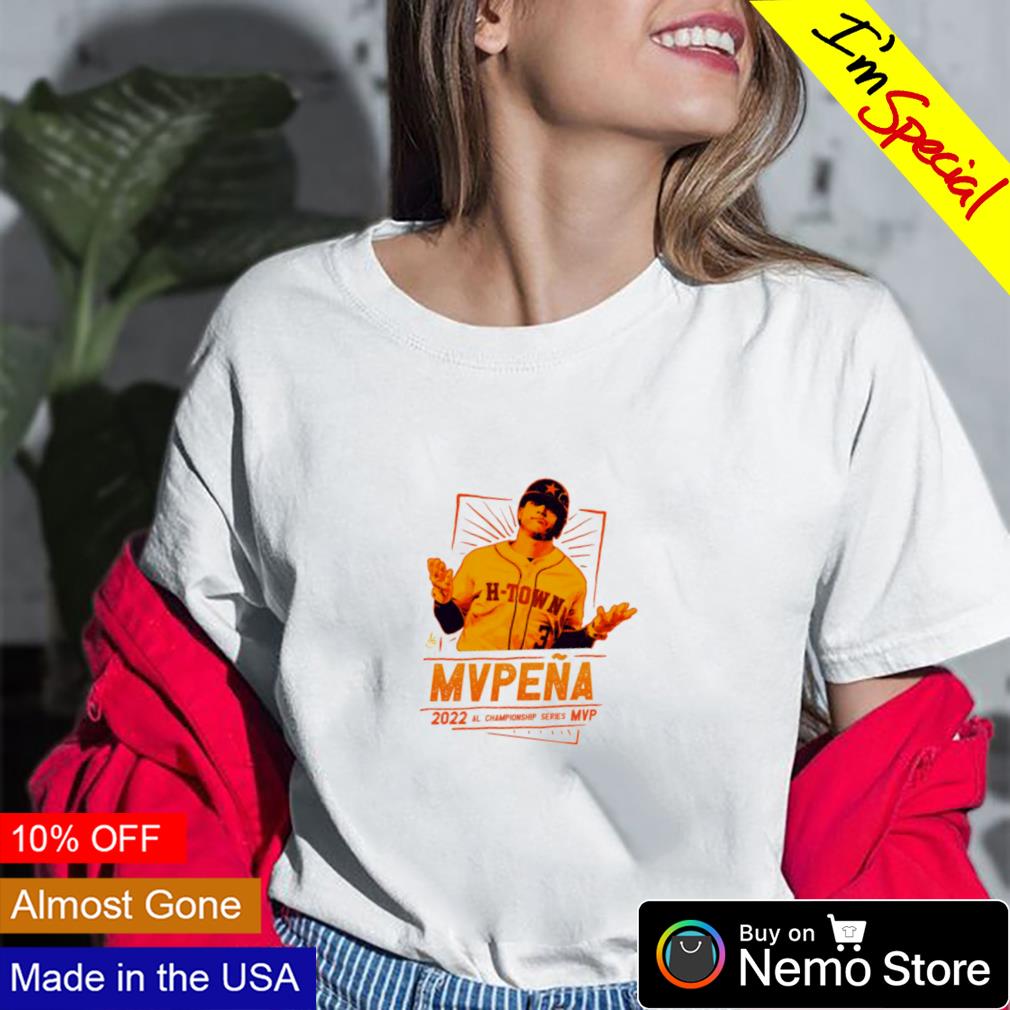 MVPeña 2022 AL championship serries MVP Jeremy Peña - Adult & Kids T-Shirts, Sweatshirts & Hoodies apparel design preview 2