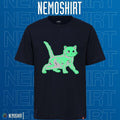 Glow in the dark cat skeleton xray - Adult & Kids T-Shirts, Sweatshirts & Hoodies apparel design preview 1