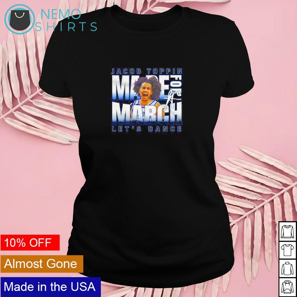 Jacob Toppin made for march let's dance - Adult & Kids T-Shirts, Sweatshirts & Hoodies apparel design preview 4