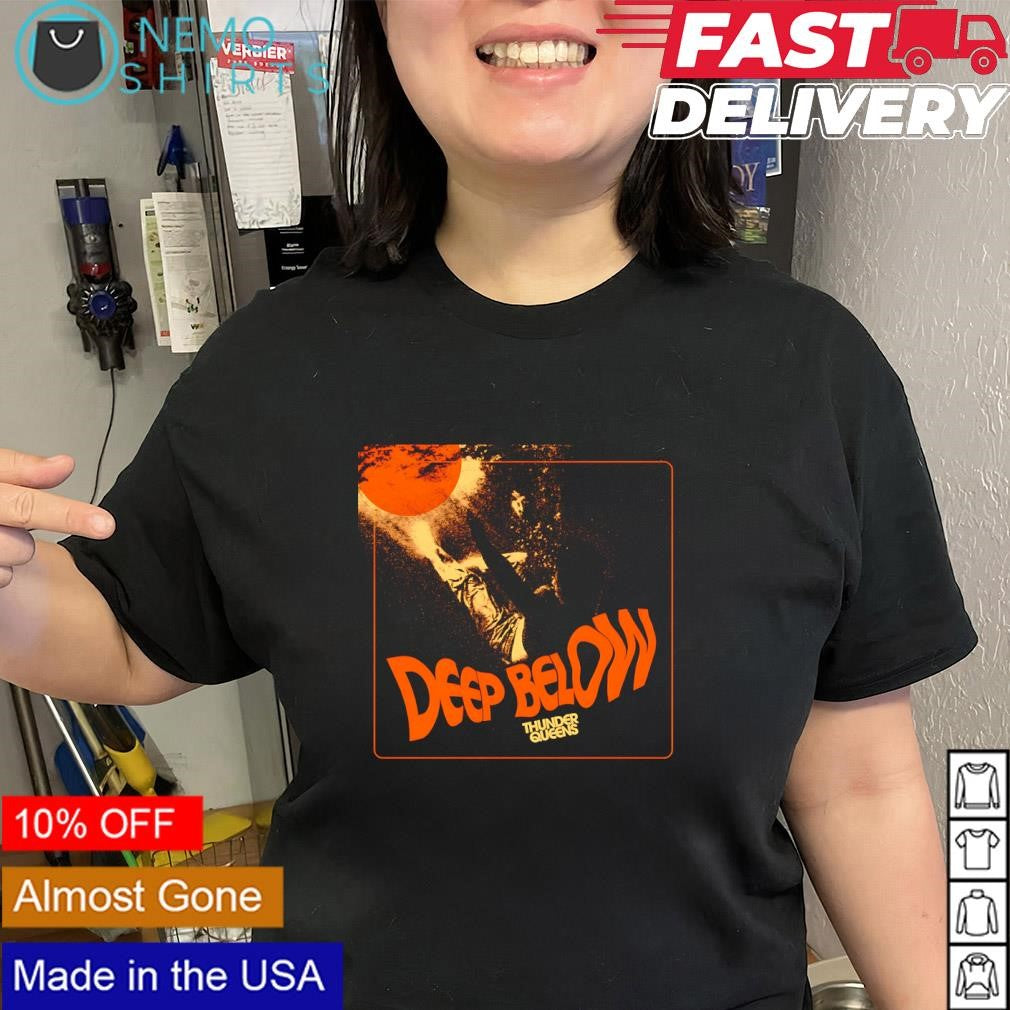 Thunder Queens Deep Below Alternative Rock - Adult & Kids T-Shirts, Sweatshirts & Hoodies apparel design preview 2