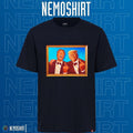 Trump and Elon Musk middle finger frame - Adult & Kids T-Shirts, Sweatshirts & Hoodies apparel design preview 1
