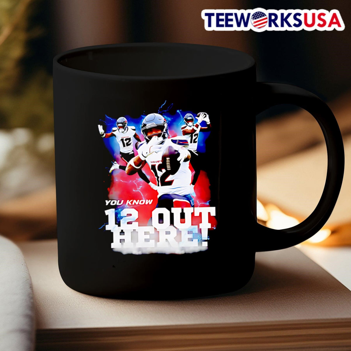 Nico Collins you know 12 out here - Adult & Kids T-Shirts, Sweatshirts & Hoodies apparel design preview 3