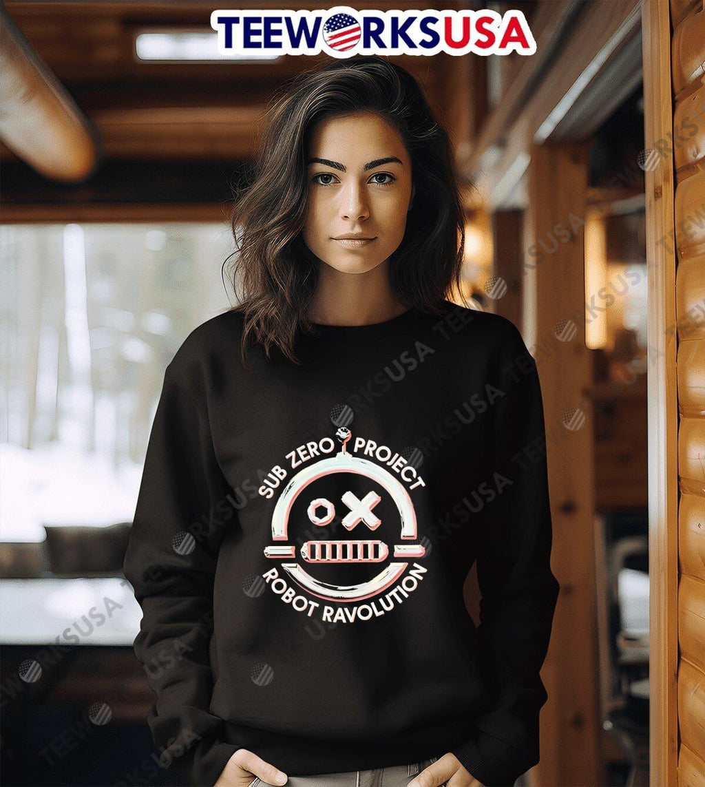 Sub zero project robot chrome - Adult & Kids T-Shirts, Sweatshirts & Hoodies apparel design preview 3