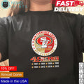 San Francisco 49ers 2023 2024 NFC champions circle - Adult & Kids T-Shirts, Sweatshirts & Hoodies apparel design preview 1