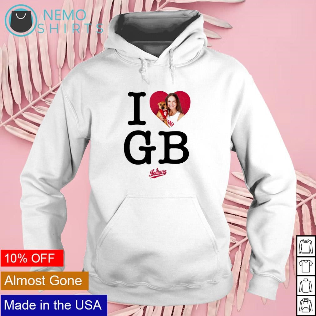 I love GB Grace Berger Indiana Hoosiers - Adult & Kids T-Shirts, Sweatshirts & Hoodies apparel design preview 2