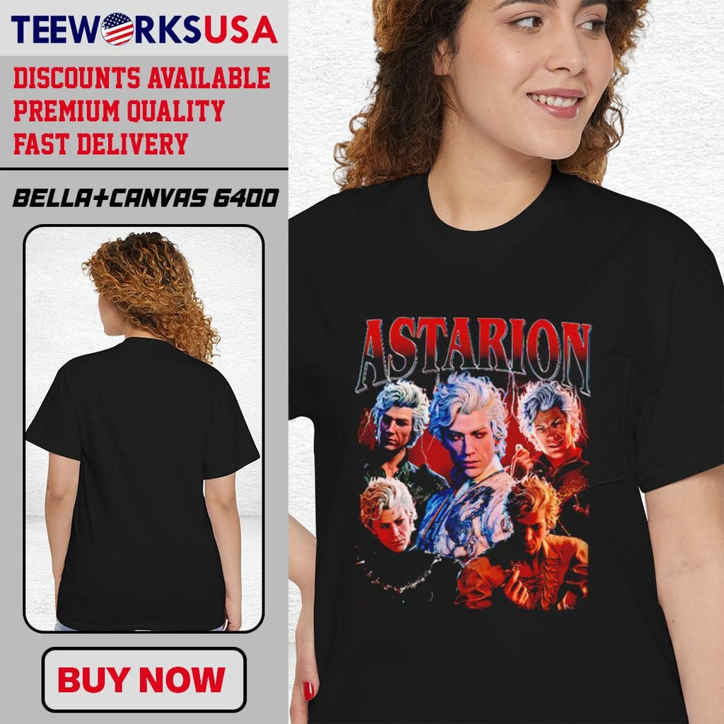 Astarion Baldur's Gate 3 limited Classic style - Adult & Kids T-Shirts, Sweatshirts & Hoodies apparel design preview 4