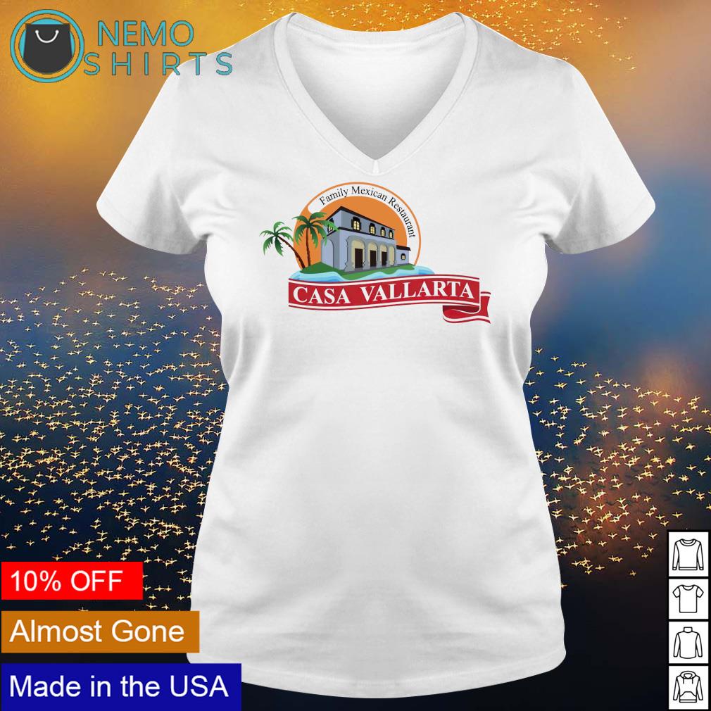 Casa Vallarta Mexican food - Adult & Kids T-Shirts, Sweatshirts & Hoodies apparel design preview 5