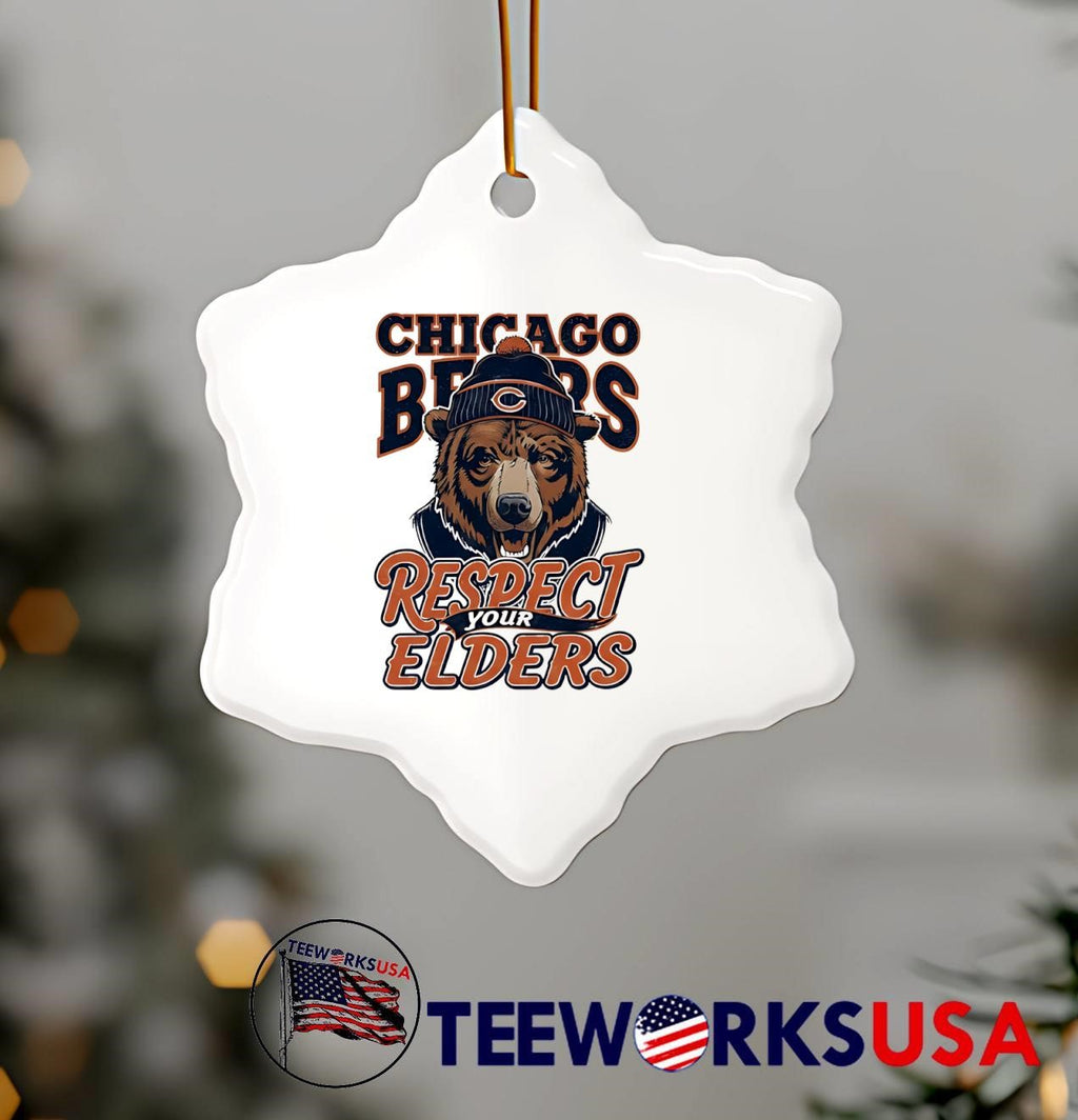 Chicago Bears Respect Your Elders - Adult & Kids T-Shirts, Sweatshirts & Hoodies apparel design preview 6