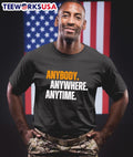 Anybody anywhere anytime - Adult & Kids T-Shirts, Sweatshirts & Hoodies apparel design preview 1