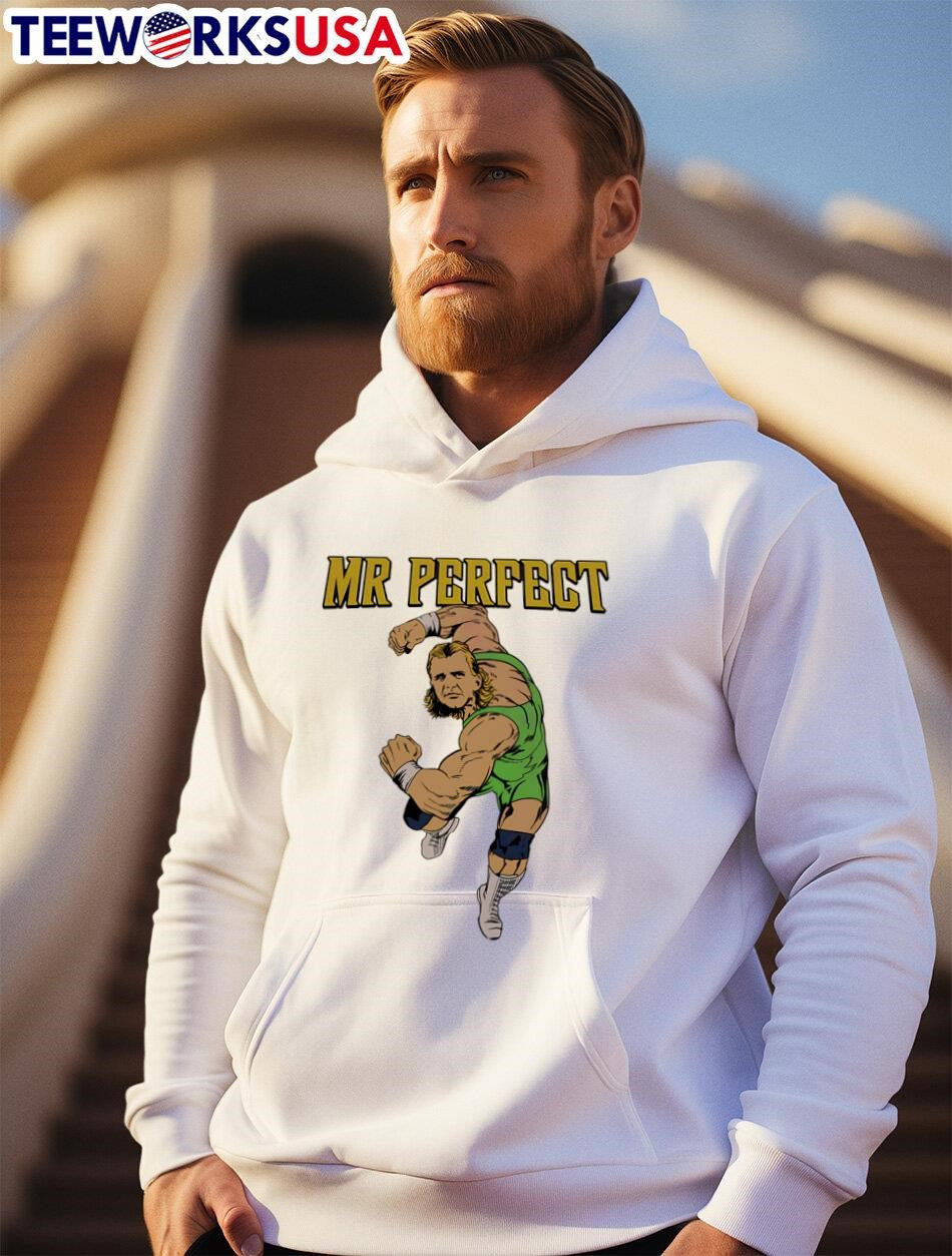 Mr Perfect Arn Anderson cartoon - Adult & Kids T-Shirts, Sweatshirts & Hoodies apparel design preview 2