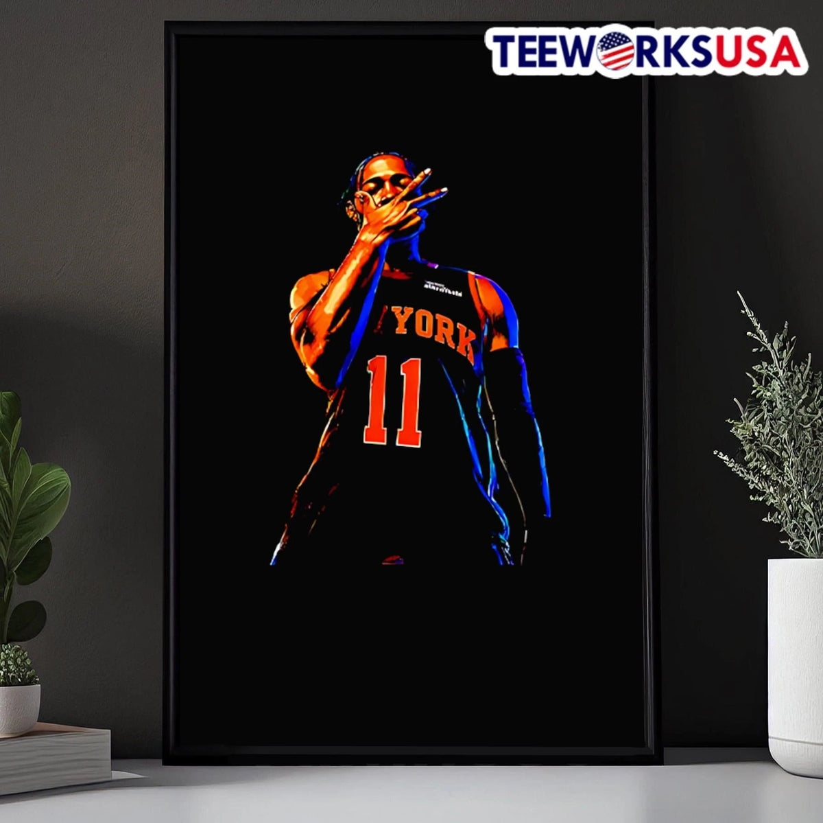 New York 11 Jalen Brunson - Adult & Kids T-Shirts, Sweatshirts & Hoodies apparel design preview 5