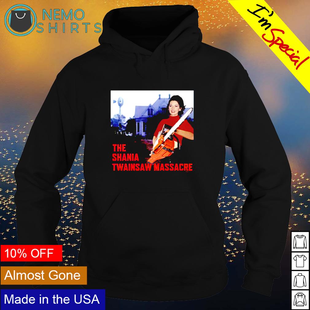 The shania twainsaw massacre - Adult & Kids T-Shirts, Sweatshirts & Hoodies apparel design preview 2