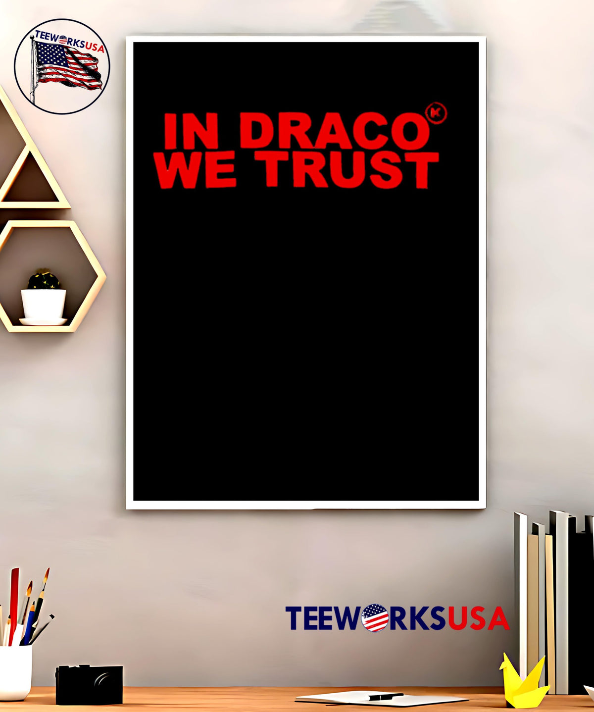 In draco we trust - Adult & Kids T-Shirts, Sweatshirts & Hoodies apparel design preview 5