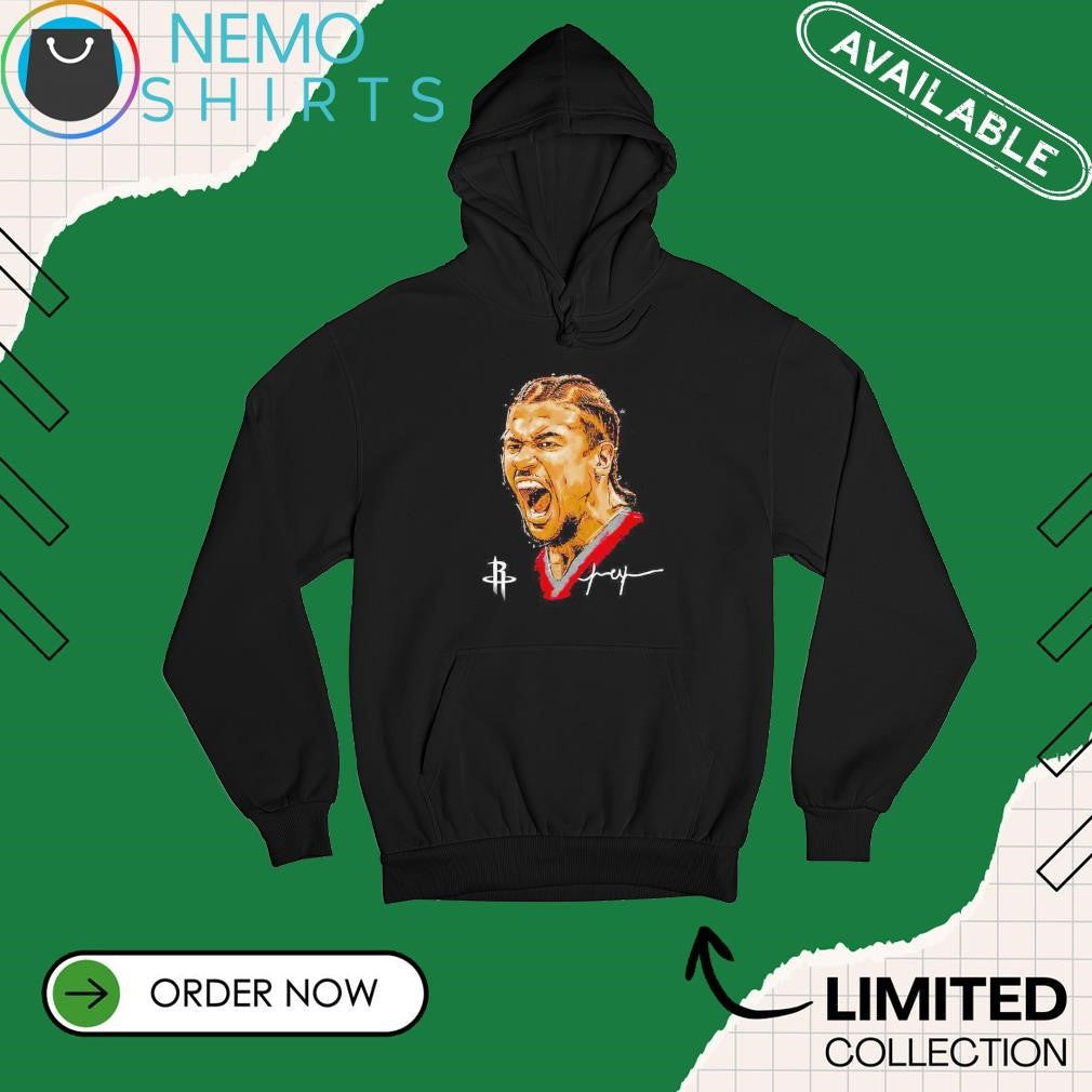 Jalen Green Houston Rockets cartoon portrait - Adult & Kids T-Shirts, Sweatshirts & Hoodies apparel design preview 2