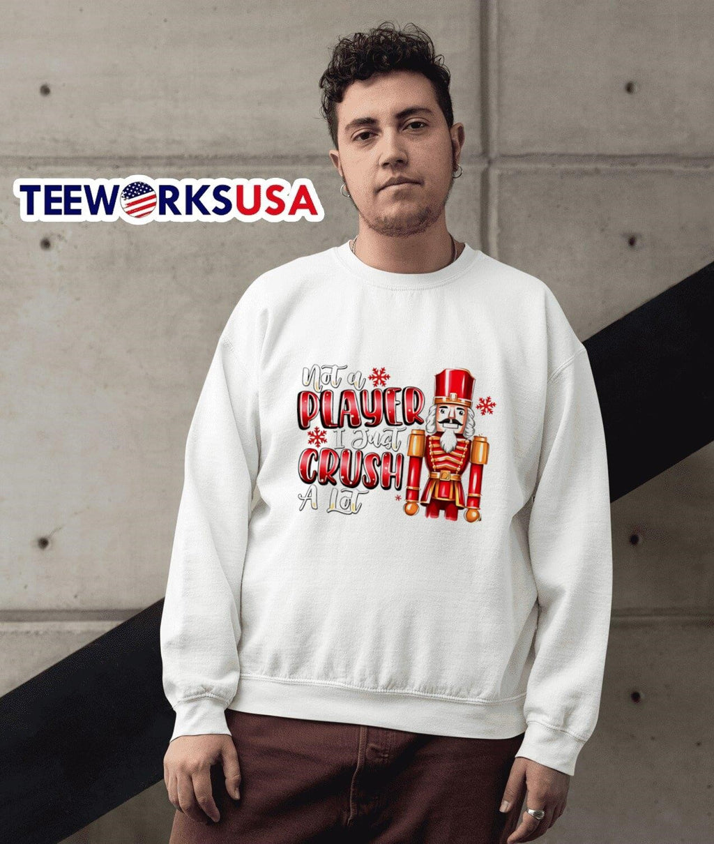 Not A Player I Just Crush Lot Christmas 2024 - Adult & Kids T-Shirts, Sweatshirts & Hoodies apparel design preview 5