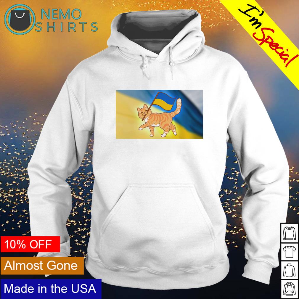 Cat Ukraine flag - Adult & Kids T-Shirts, Sweatshirts & Hoodies apparel design preview 2