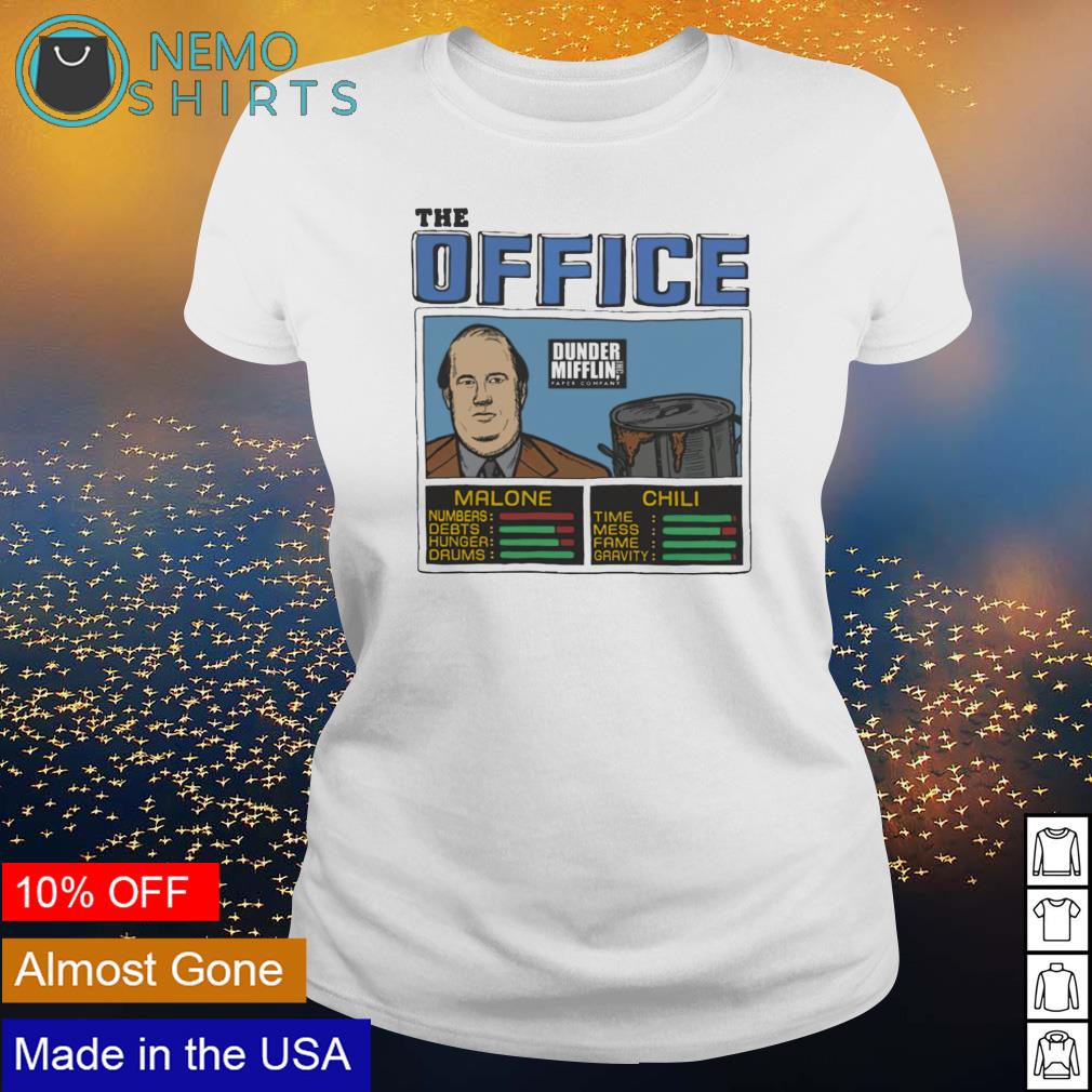 The Office Kevin Malone and Chili - Adult & Kids T-Shirts, Sweatshirts & Hoodies apparel design preview 3