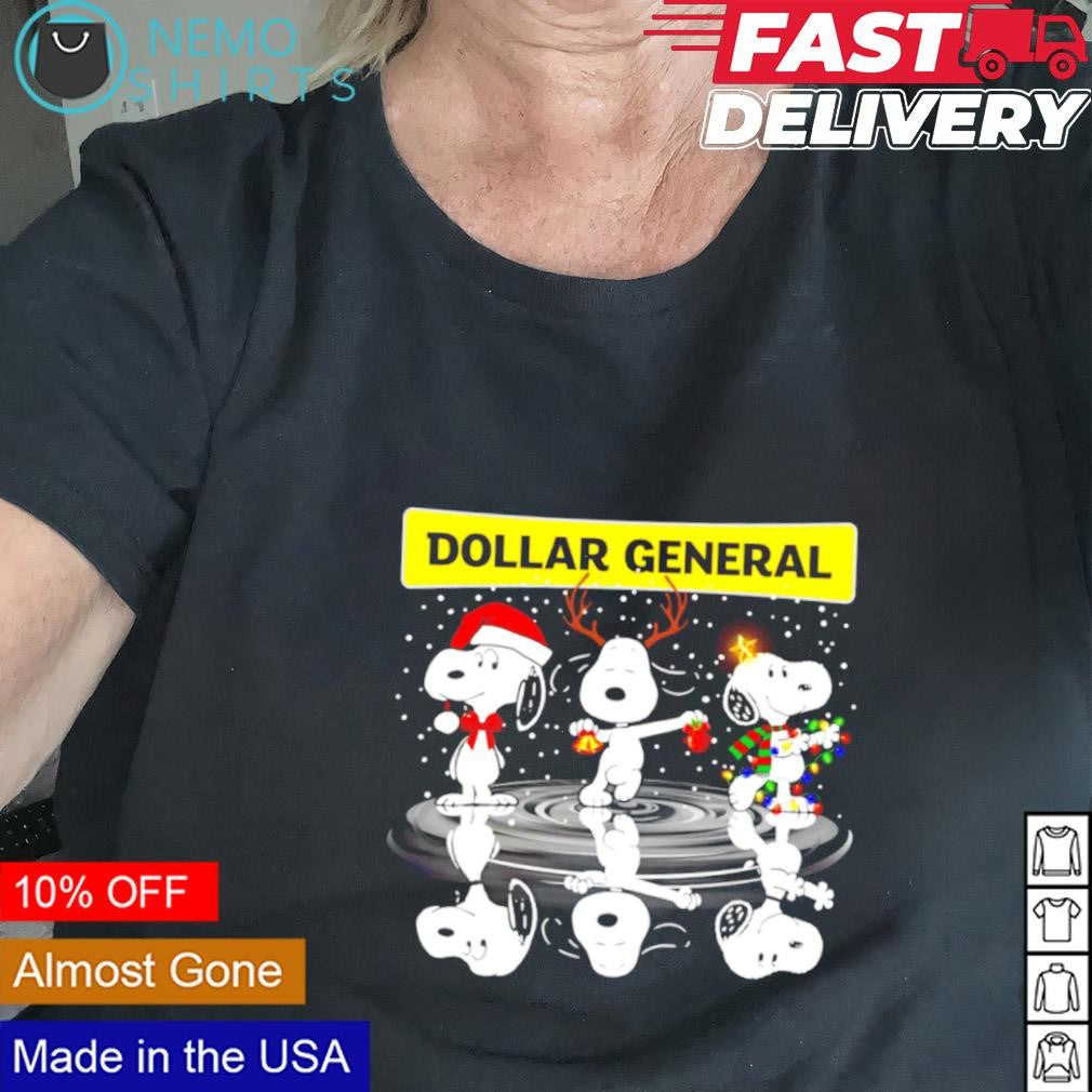 Dollar General Snoopy Christmas - Adult & Kids T-Shirts, Sweatshirts & Hoodies apparel design preview 2
