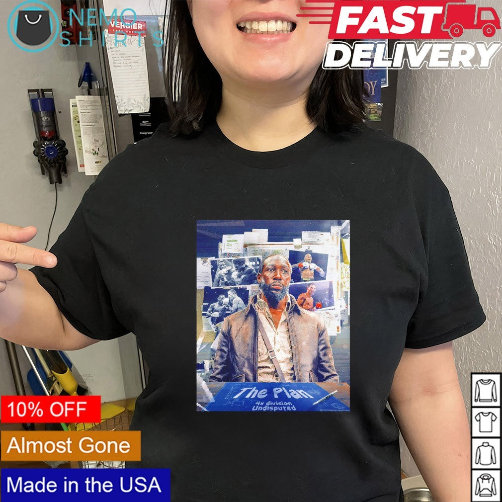 Terence Crawford the plan 4x division undisputed - Adult & Kids T-Shirts, Sweatshirts & Hoodies apparel design preview 3