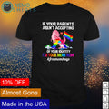 LGBT dinosaur if your parents aren't accepting of - Adult & Kids T-Shirts, Sweatshirts & Hoodies apparel design preview 1