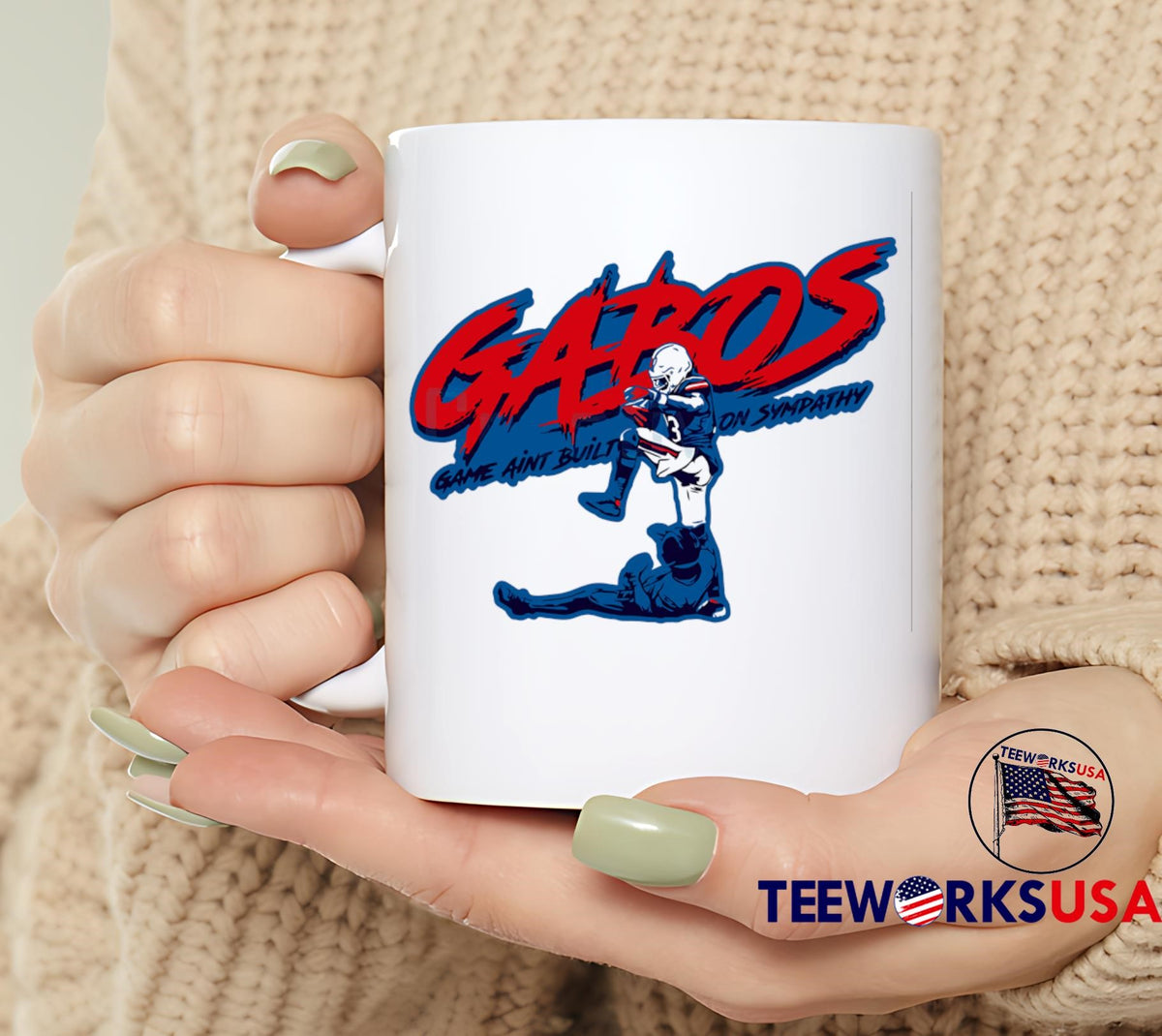 Buffalo Bills Game Ain't Built On Sympathy - Adult & Kids T-Shirts, Sweatshirts & Hoodies apparel design preview 6