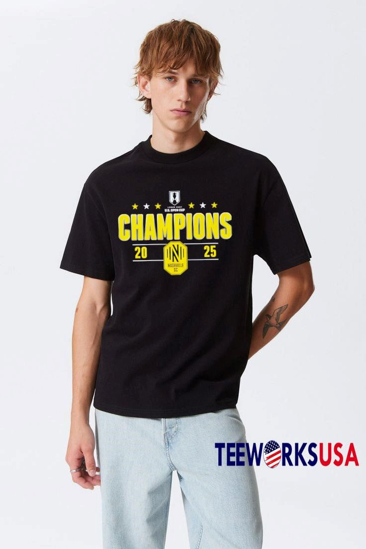 Nashville SC 2025 Lamar Hunt U.S. Open Cup Champions - Adult & Kids T-Shirts, Sweatshirts & Hoodies apparel design preview 3