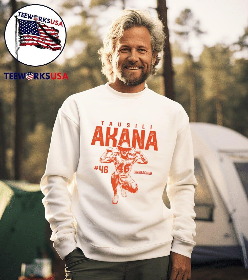 Tausili Akana Linebacker - Adult & Kids T-Shirts, Sweatshirts & Hoodies apparel design preview 3