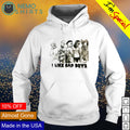 I like bad boys Horror Halloween - Adult & Kids T-Shirts, Sweatshirts & Hoodies apparel design preview 2