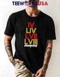 Kansas City Chiefs LVIII Stack Football - Adult & Kids T-Shirts, Sweatshirts & Hoodies apparel design preview 1