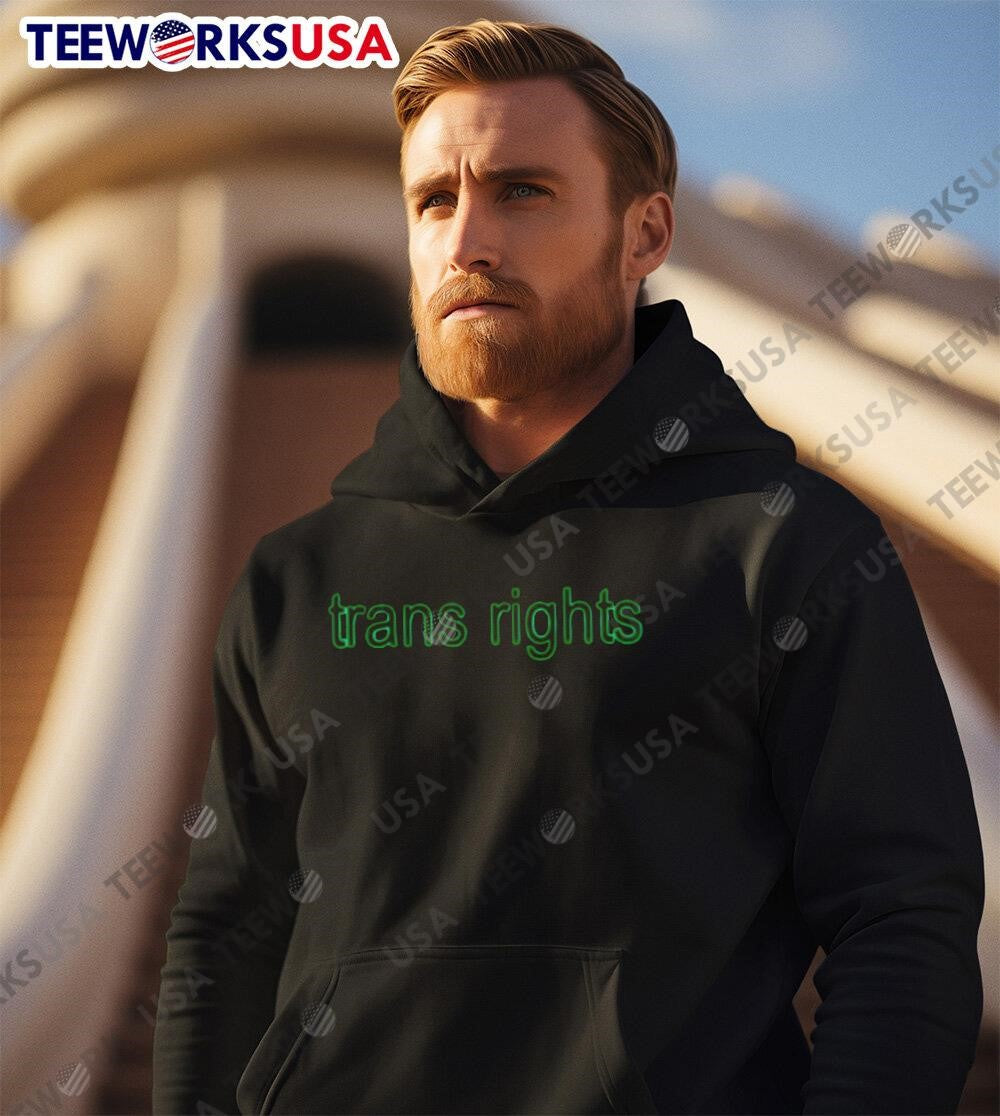 Trans Rights Brat - Adult & Kids T-Shirts, Sweatshirts & Hoodies apparel design preview 2
